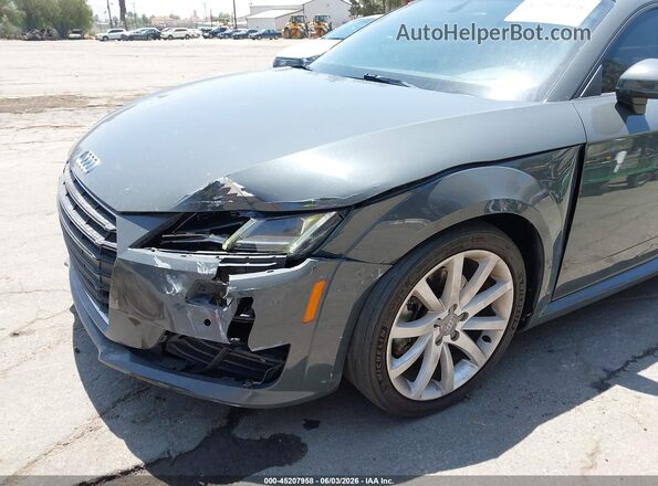 TRUC5AFV1G1028455 2016 AUDI TT Gray Widok z przodu