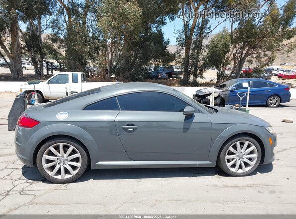 TRUC5AFV1G1028455 2016 AUDI TT Gray Widok wnętrza z tyłu