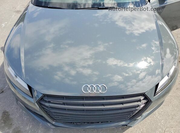 TRUC5AFV8H1010214 2017 AUDI TT Gray უკანა სალონის ხედი