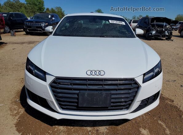 TRUC5AFVXH1011784 2017 AUDI TT White Front view
