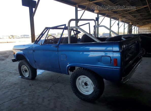 U15GLY41816 1977 FORD BRONCO Синий Задняя левая четверть