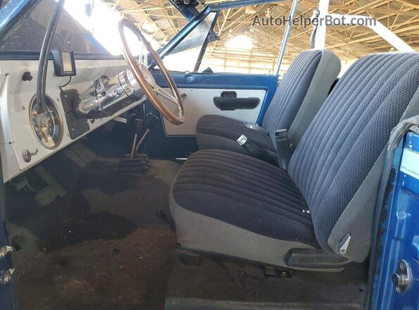 U15GLY41816 1977 FORD BRONCO Синий Вид салона спереди