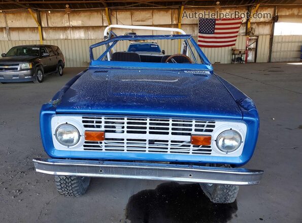 U15GLY41816 1977 FORD BRONCO Синий Вид спереди