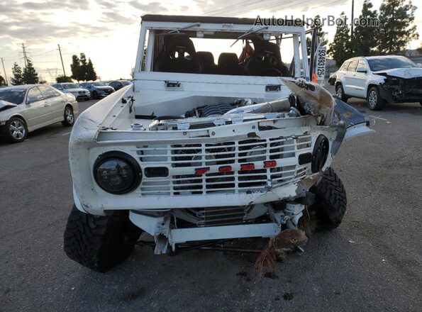 U15NLC91409 1968 FORD BRONCO White Вид спереду