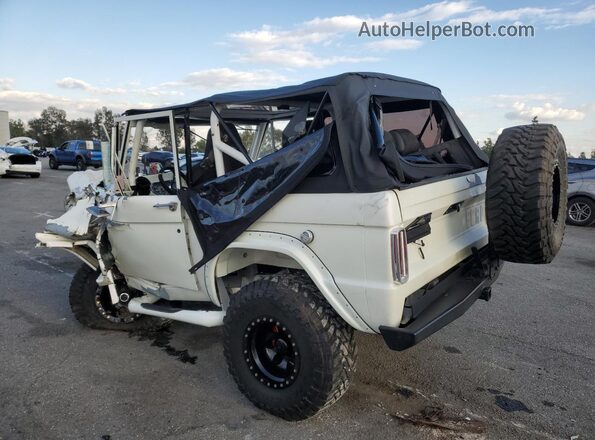 U15NLC91409 1968 FORD BRONCO White Задня ліва чверть