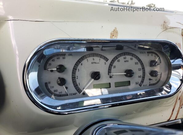 U15NLC91409 1968 FORD BRONCO White Вид щитка приладів