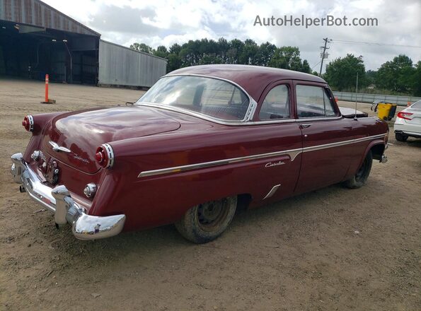 U4DG161634 1954 FORD UK Бордовый Задняя правая четверть