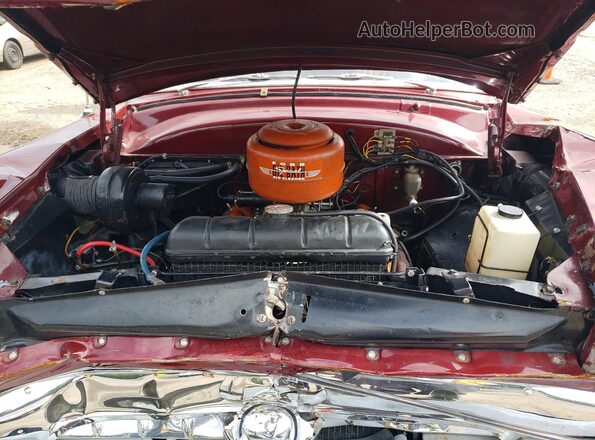 U4DG161634 1954 FORD UK Бордовый Вид задней части салона