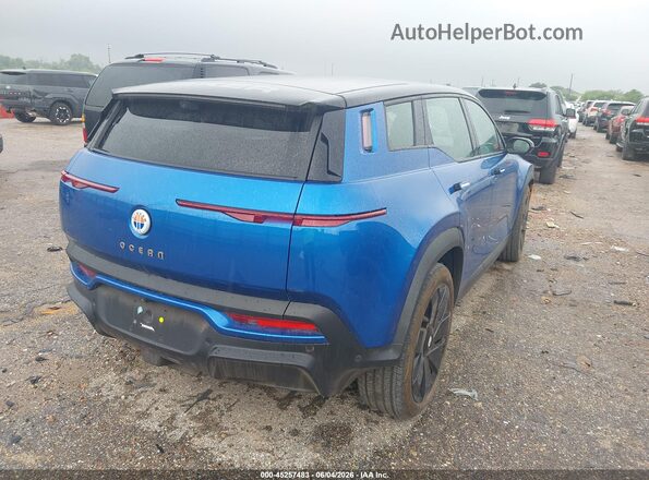 VCF1EBU28PG007504 2023 FISKER OCEAN Blue უკანა მარჯვენა