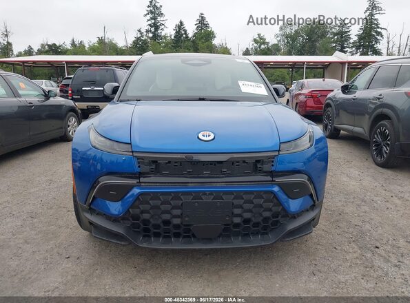 VCF1UBU20PG006544 2023 FISKER OCEAN Blue Вид задньої частини салону