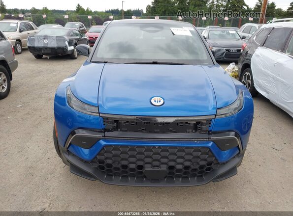 VCF1UBU24PG007731 2023 FISKER OCEAN Blue Widok zestawu wskaźników