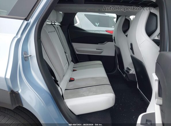 VCF1ZBU20PG004942 2023 FISKER OCEAN Blue Widok naklejki z numerem VIN