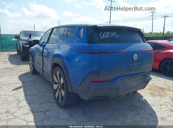 VCF1ZBU26PG002578 2023 FISKER OCEAN Blue Հետևի ձախ