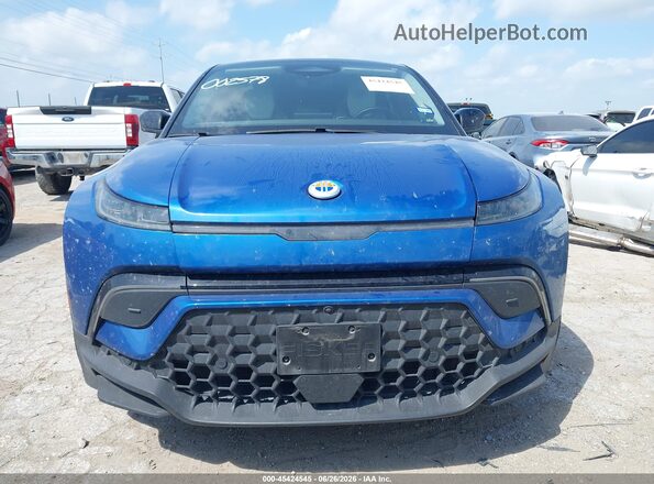 VCF1ZBU26PG002578 2023 FISKER OCEAN Blue Առջևի վահանակի տեսք