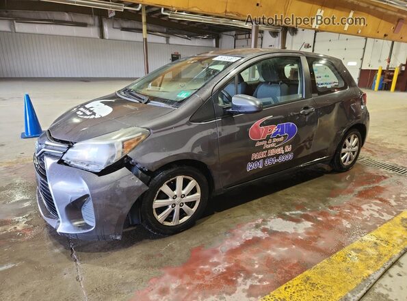 VNKJTUD39GA060619 2016 TOYOTA YARIS Charcoal 