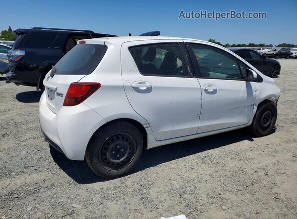 VNKKTUD30GA063669 2016 TOYOTA YARIS Белый Задняя правая четверть