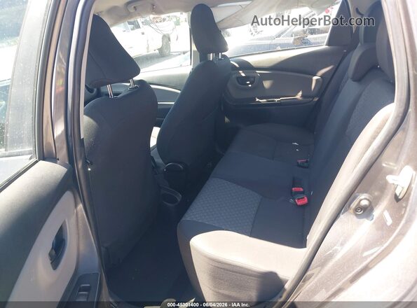 VNKKTUD30HA082580 2017 TOYOTA YARIS Gray Vista de la etiqueta del VIN