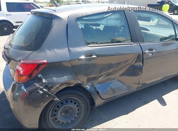 VNKKTUD30HA082580 2017 TOYOTA YARIS Gray Vista frontal