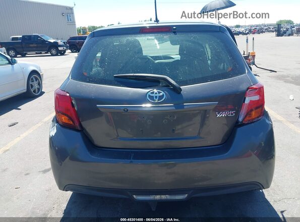 VNKKTUD30HA082580 2017 TOYOTA YARIS Gray 