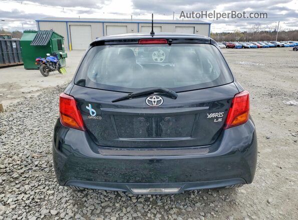 VNKKTUD32GA056206 2016 TOYOTA YARIS Black Widok z tyłu