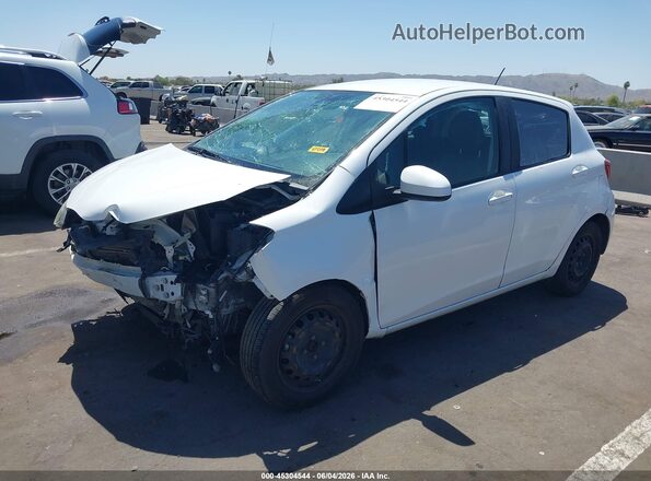 VNKKTUD34HA084980 2017 TOYOTA YARIS Белый Передняя левая четверть