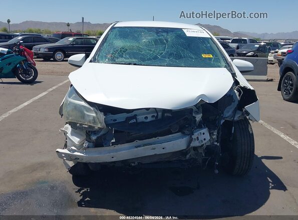 VNKKTUD34HA084980 2017 TOYOTA YARIS Белый Вид щитка приборов