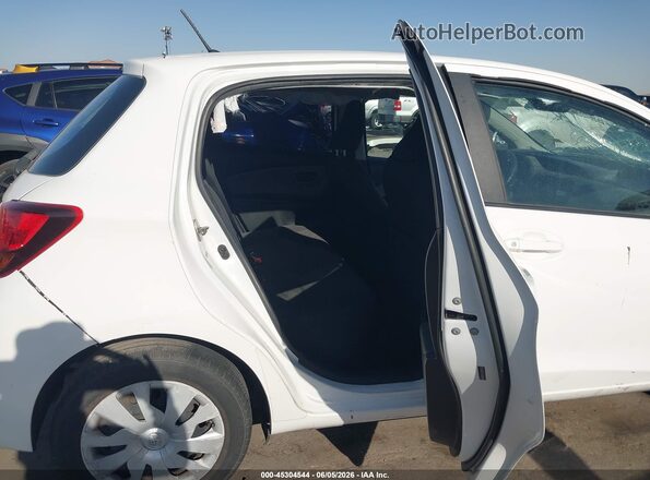 VNKKTUD34HA084980 2017 TOYOTA YARIS Белый Вид наклейки с VIN-кодом