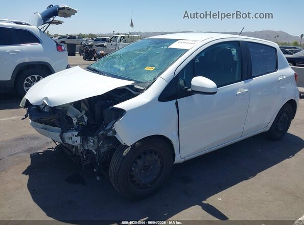 VNKKTUD34HA084980 2017 TOYOTA YARIS Белый Вид спереди