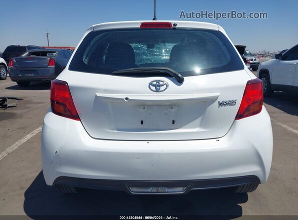 VNKKTUD34HA084980 2017 TOYOTA YARIS Белый 