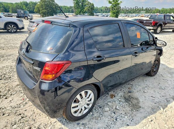 VNKKTUD35HA079612 2017 TOYOTA YARIS Black Rear right