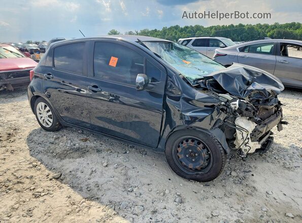 VNKKTUD35HA079612 2017 TOYOTA YARIS Black Front right