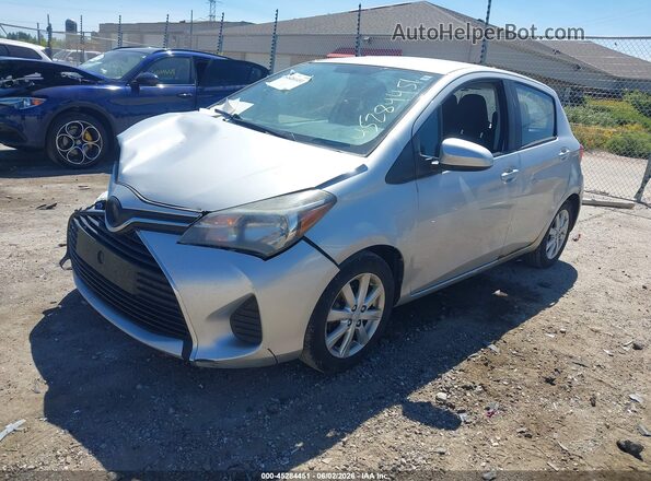 VNKKTUD36GA065734 2016 TOYOTA YARIS Silver 