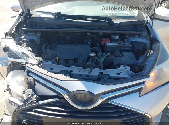 VNKKTUD36GA065734 2016 TOYOTA YARIS Silver 