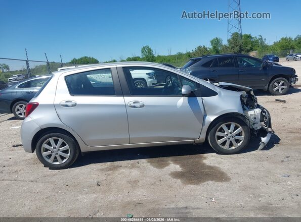 VNKKTUD36GA065734 2016 TOYOTA YARIS Silver 