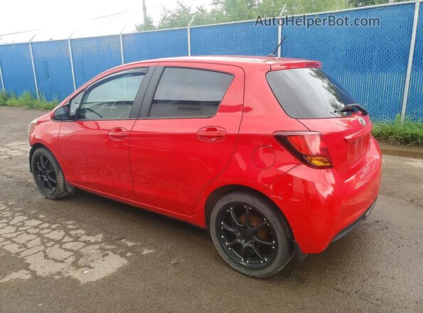 VNKKTUD36HA077111 2017 TOYOTA YARIS Red უკანა მარცხენა
