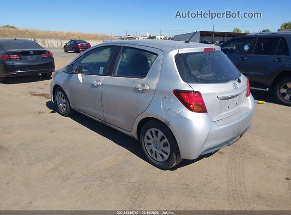 VNKKTUD36HA080655 2017 TOYOTA YARIS Silver Trasero izquierdo