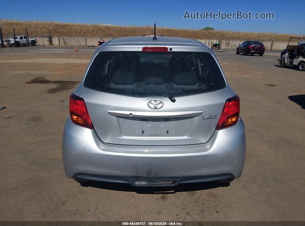 VNKKTUD36HA080655 2017 TOYOTA YARIS Silver 