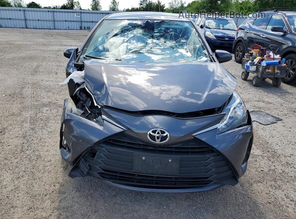 VNKKTUD36JA099308 2018 TOYOTA YARIS Gray 