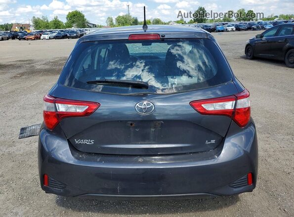 VNKKTUD36JA099308 2018 TOYOTA YARIS Gray 