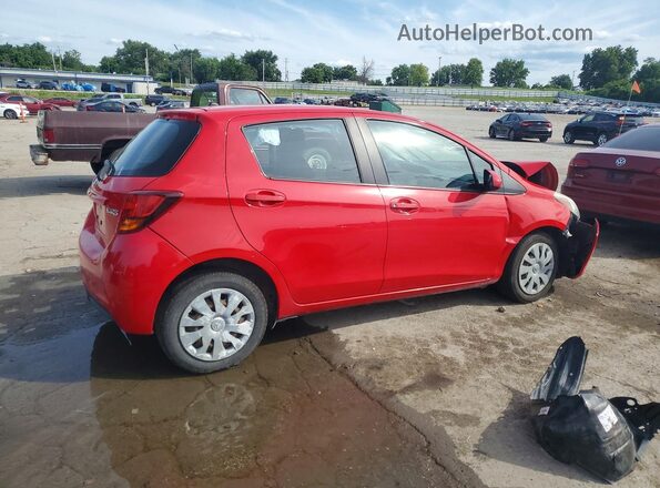 VNKKTUD37GA068254 2016 TOYOTA YARIS Red Tył prawy
