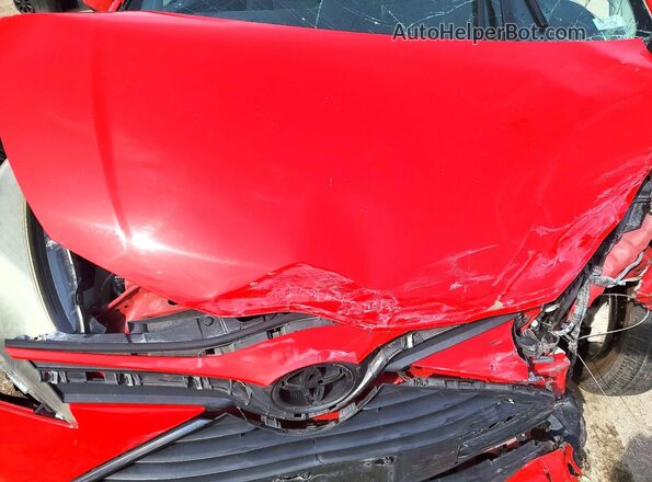 VNKKTUD37GA068254 2016 TOYOTA YARIS Red Widok wnętrza z tyłu