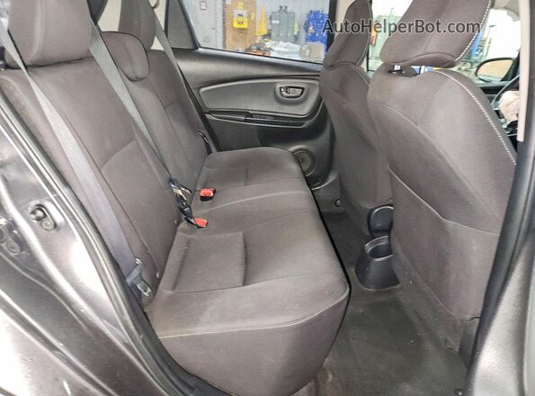 VNKKTUD38GA069865 2016 TOYOTA YARIS Gray Вид задніх сидінь