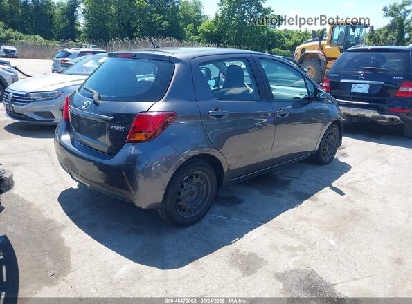 VNKKTUD38HA072802 2017 TOYOTA YARIS Gray Tył prawy