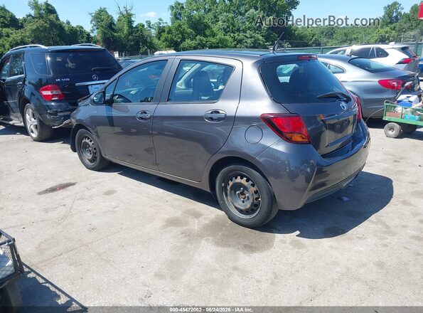 VNKKTUD38HA072802 2017 TOYOTA YARIS Gray Tył lewy