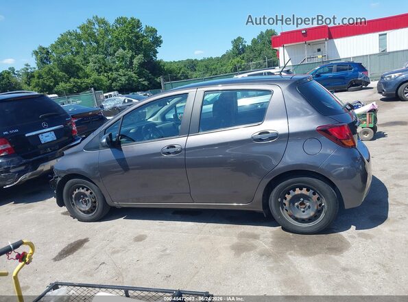 VNKKTUD38HA072802 2017 TOYOTA YARIS Gray 
