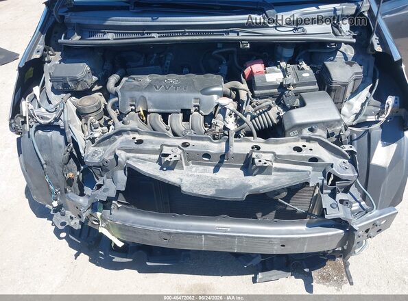 VNKKTUD38HA072802 2017 TOYOTA YARIS Gray Widok z tyłu