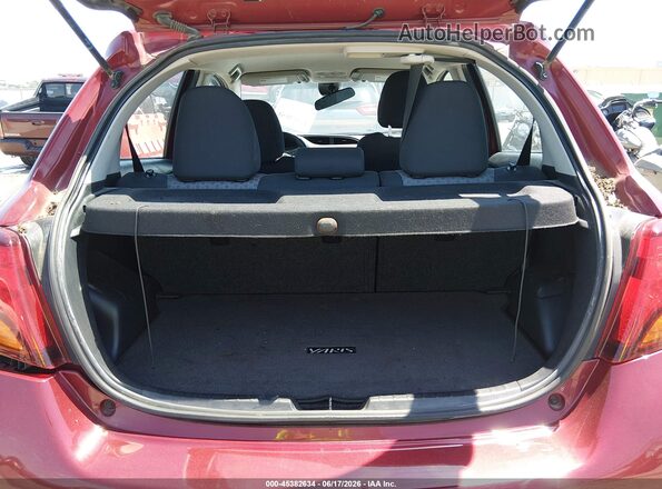 VNKKTUD38HA082987 2017 TOYOTA YARIS Red 