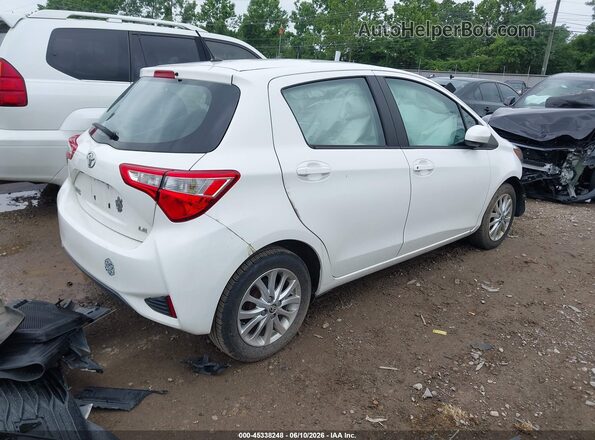 VNKKTUD38JA097110 2018 TOYOTA YARIS White 