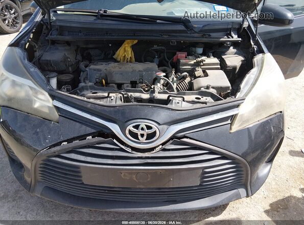 VNKKTUD39HA073392 2017 TOYOTA YARIS Gray უკანა ხედი