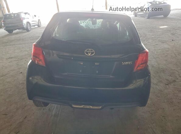 VNKKTUD3XHA075880 2017 TOYOTA YARIS Черный Вид сзади